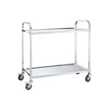 Two-storey square tube food cart