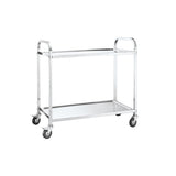 Two-storey square tube food cart