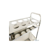 Square tube water bottle cart