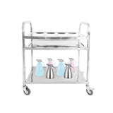 Square tube water bottle cart