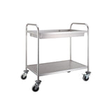 Round pipe bowl collecting cart