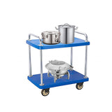 Stainless steel plastic plate food truck