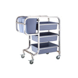 Square tube collection vehicle