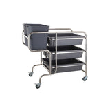 Round pipe elbow foot collection vehicle