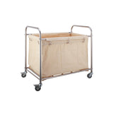 Rectangular linen cart