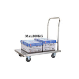 Stainless steel plate cart