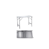 Square tube folding workbench
