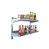 400mm/300mm wide 2-layer adjustable wall frame