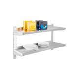 400mm/300mm wide 2-layer adjustable wall frame