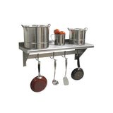 Adjustable wall-mounted rack