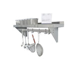 Adjustable wall-mounted rack
