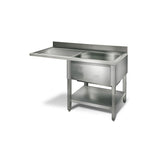 Single-row washbasin