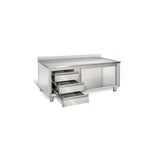 Three-drawer wall cabinet