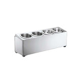 4-compartment single-column cutlery box