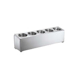 5-compartment single-column tableware box