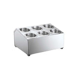 6-compartment double-row cutlery box