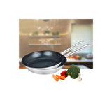 stainless steel frying pan