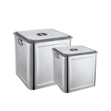 Square soup bucket