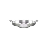 Stainless steel dinner plate