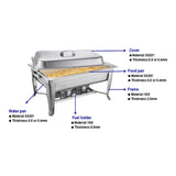9L economical dining stove