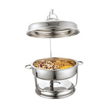 Circular hanging lid dining stove
