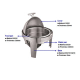6L round flip-lid dining stove