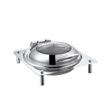 Stainless steel visible dining stove