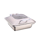 Stainless steel visible dining stove