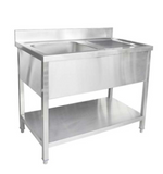 Stainless steel washbasin